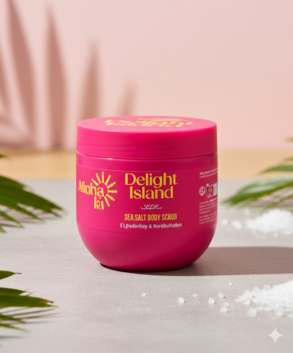 СПА ЕКСКЛУЗИВ ЕКСФОЛИРАЩ СКРАБ ЗА ТЯЛО ДИЛАЙТ АЙЛАНД 500 ГР / РОЗОВА /