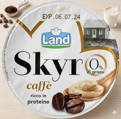 СКИР ЛАНД С КАФЕ С 0% МАЗНИНИ 150 ГР 