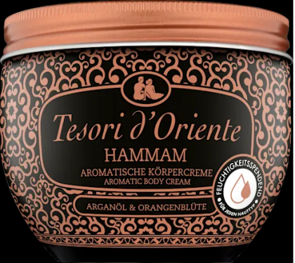 ТЕЗОРИ ДИ ОРИЕНТА КРЕМ ЗА ТЯЛО ХАМАМ 300 МЛ /ЧЕРЕН/