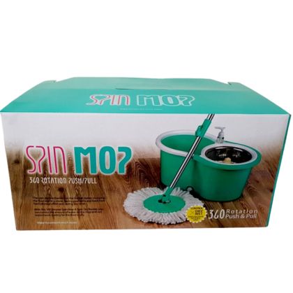 СПИН МОП 360 ГРАДУСА НАТИСИНИ/ДРЪПНИ КОФА ПЛЮС МОП / КУТИЯ /