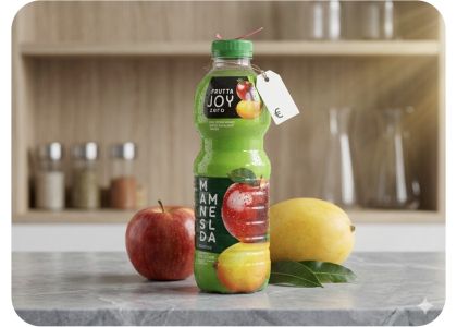 СОК САН АТИВА МАНГО И ЯБЪЛКА БЕЗ ЗАХАР 1000 МЛ