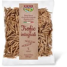 ДИЕТИЧНА ПРЯСНА ПАСТА ТРОФИ ТРЕ МУЛИНИ 500 ГР /КАФЯВИ/