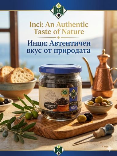  ТУРСКИ МАСЛИНИ ИНДЖИ В САЛАМУРА  250ГР /СИН БУРКАН/