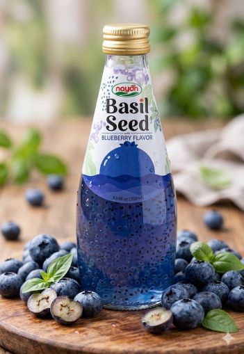 НАВОН СОК ОТ БОРОВИНКА СЪС СЕМКИ ОТ БОСИЛЕК 290 МЛ 