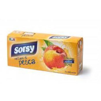 СОК СОРСИ ПРАСКОВА 3 Х 200 МЛ