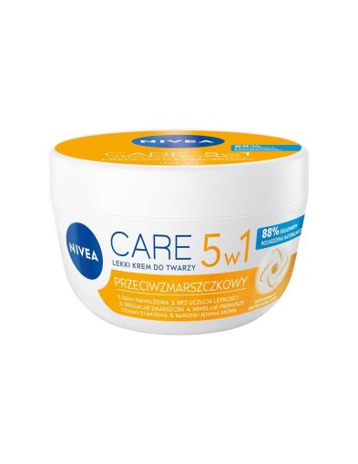 НИВЕА КЕЪР 5В1 ЛЕК КРЕМ ЗА ЛИЦЕ ПРОТИВ БРЪЧКИ 100 МЛ