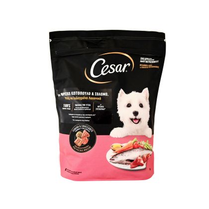 ИТАЛИАНСКА КУЧЕШКА ХРАНА КЕСАР ЗА МАЛКИ ПОРОДИ 800 ГР