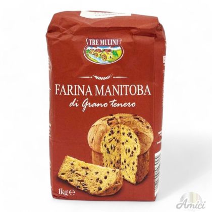 ИТАЛИАНСКО БРАШНО ТРЕ МУЛИНИ ЗА КОЗУНАЦИ 1000 ГР 