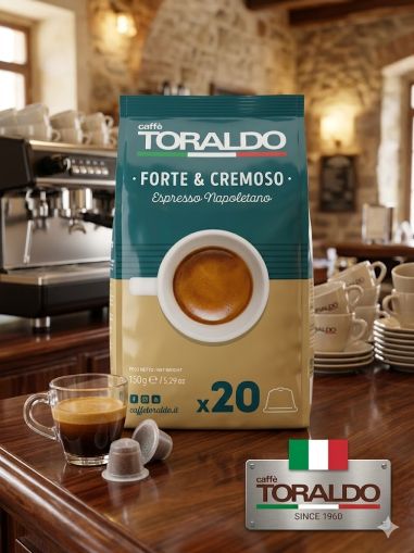 ТОРАЛДО КАФЕ КАПСУЛИ ЗА ДОЛЧЕ ГУСТО 20 БР / ТЮРКОАЗ/ 