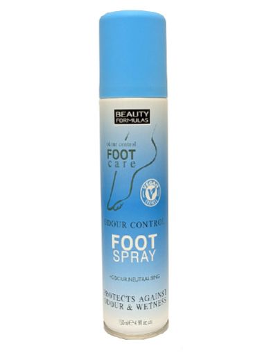 БЮТИ ФОРМУЛА СПРЕЙ ЗА КРАКА ПРОТИВ НЕПРИЯТНА МИРИЗМА 150 МЛ /СИН/