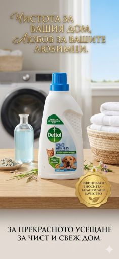 ДЕТОЛ ФРЕШ БРИЙЗ ПЕТ УНИВЕРСАЛЕН ПОЧИСТВАЩ ПРЕПАРАТ  ПРОТИВ МИРИЗМИ И ПЕТНА ОТ ДОМАШНИ ЛЮБИМЦИ 750 МЛ  /СИН/