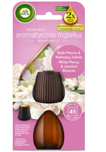 ЕЪР УИК ПЪЛНИТЕЛ ЗА ЕЛ АРОМАТИЗАТОР С БЯЛ БОЖУР И ЖАСМИН 20 МЛ / РОЗОВ /