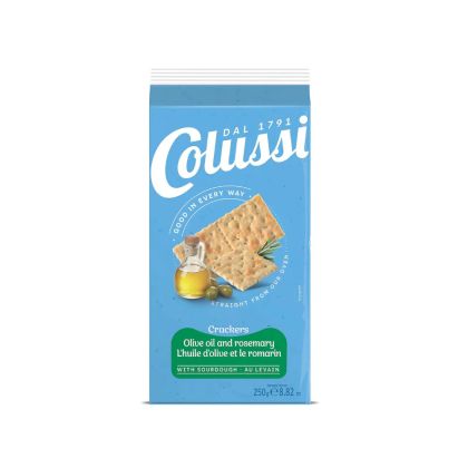 КОЛУСИ КРЕКЕРИ СЪС ЗЕХТИН И РОЗМАРИН 250 ГР