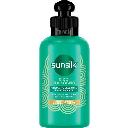 СЪНСИЛК РИЧИ МОДЕЛИРАЩ  И ДЕФИНИРАЩ КРЕМ ЗА ЕСТЕСТВЕНИ КЪДРИЦИ 200 МЛ