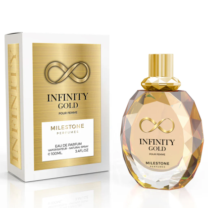 АРАБСКИ ДАМСКИ ПАРФЮМ INFINITY GOLD MILESTONE 100 МЛ