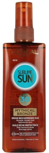 ЛОРЕАЛ ЗАЩИТНО СУХО ОЛИО ЗА САТЕНЕН И ДЪЛГОТРАЕН СЛЪНЧЕВ ТЕН SPF 30 150 МЛ