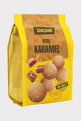 ЗАРКУАНД МИНИ БИСКВИТИ СЪС СУСАМ И КАРАМЕЛОВ ВКУС 180 ГР