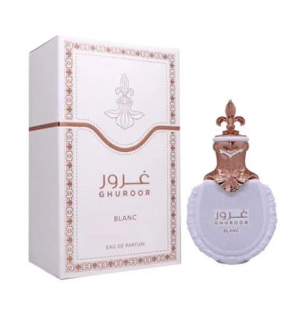 АРАБСКИ УНИСЕКС ПАРФЮМ FRAGRANCE WORLD GHUROOR BLANC WHITE 80 МЛ 