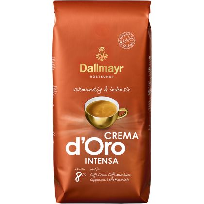 КАФЕ НА ЗЪРНА DALLMAYR CREMA D'ORO INTENSA 1 КГ