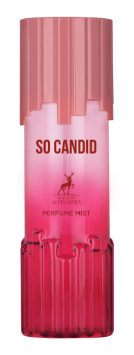 АРАБСКИ ДАМСКИ ЛУКСОЗЕН СПРЕЙ ЗА ТЯЛО MAISON ALHAMBRA SO CANDID PERFUME MIST 250 МЛ