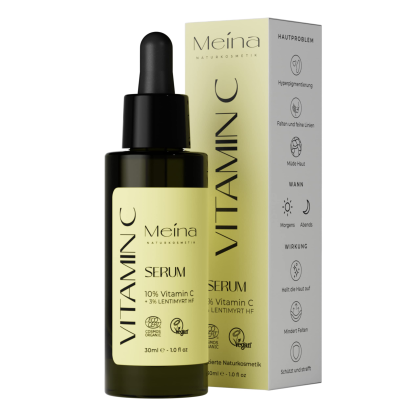 MEINA ORGANICS 10% VITAMIN C SERUM – СЕРУМ ЗА ЛИЦЕ С 10% ВИТАМИН C 30 МЛ 