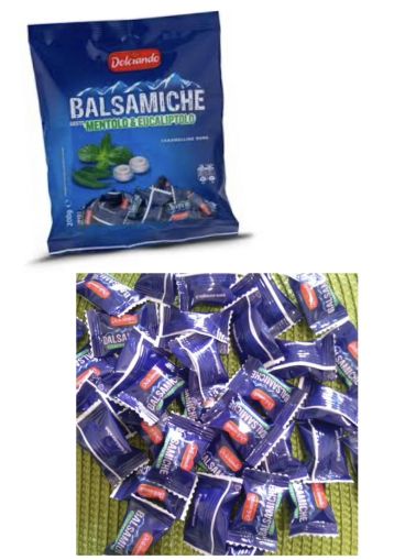 ДОЛЧИАНДО СМУЧЕЩИ БОНБОНИ С МЕНТА И ЕВКАЛИПТ 200 ГР