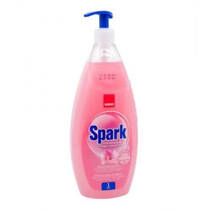САНО ВЕРО СПАРК С ЦВЯТ ОТ БАДЕМ1000 МЛ /РОЗОВО/