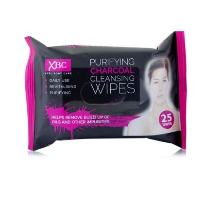 ЕКС БИ СИ МОКРИ КЪРПИ ЗА ЛИЦЕ С АКТИВЕН ВЪГЛЕН 25 БР