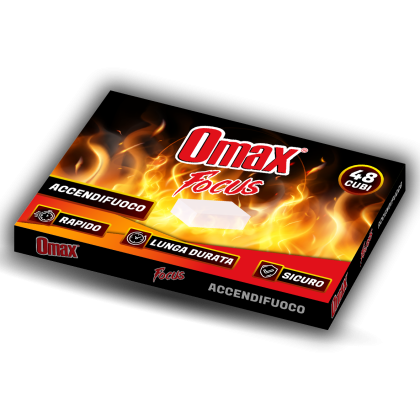 ОМАКС КУБЧЕТА ЗА РАЗПАЛВАНЕ НА ОГЪН 48 БР