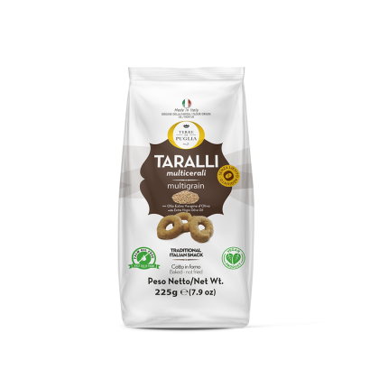 ТАРАЛИ ТРАДИЦИОННИ С МНОГОЗЪРНЕСТО БРАШНО 225 ГР