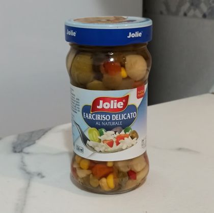 МАРИНОВАНИ ЗЕЛЕНЧУЦИ ДЖОЛИ 326 МЛ  /В СТЪКЛЕН БУРКАН/