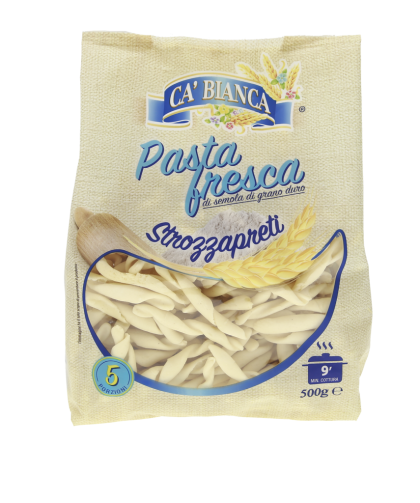 ПРЯСНА ПАСТА СТРОЗАПРЕТИ КА БИАНКА 500 ГР