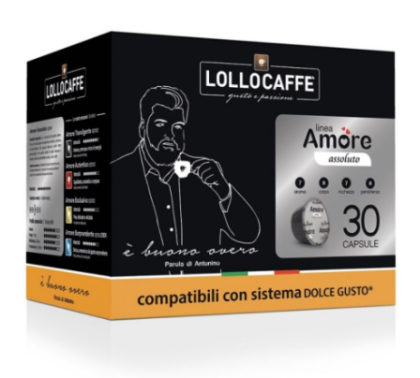 КАФЕ ЛОЛО КАПСУЛИ ЗА МАШИНА ДОЛЧЕ ГУСТО 30 БР В КУТИЯ