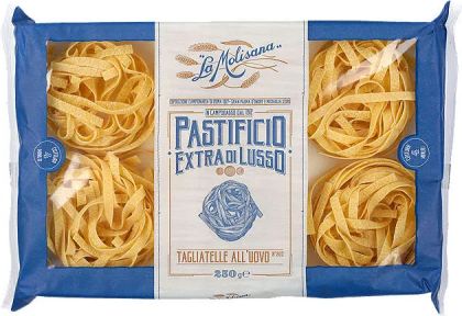 ПАСТА ТАЛИАТЕЛИ НА ТОПКИ ЛА МОЛИСАНА В КУТИЯ 250 ГР