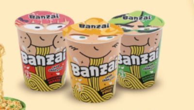ИТАЛИАНСКИ НУДЕЛИ БАНЗАЙ С ТЕЛЕШКО В КУПА 67 ГР /ЧЕРВЕНА/