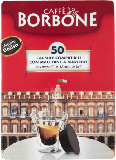 БОРБОНЕ КАФЕ КАПСУЛИ ЗА МАШИНА А МОДО МИО 50 БР