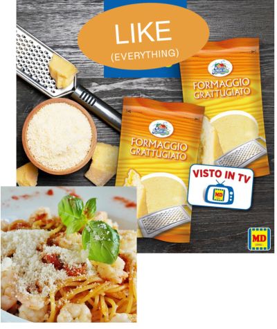 НАСТЪРГАНО ФОРМАДЖО МАЛАГА ПАРАДИСО 100 ГР /ОРАНЖЕВО/