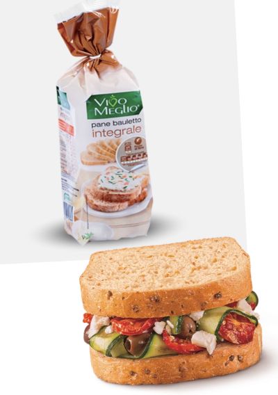 ВИВО МЕГЛИО ХЛЯБ НА ФИЛИЙКИ СЪС ЗЪРНА БЕЗ ПАЛМОВО ОЛИО 400 ГР 