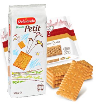 БИСКВИТИ ДОЛЧИАНДО ПЕТИТ 500 ГР