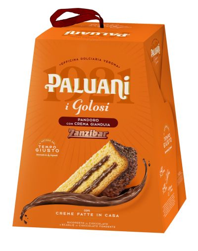 ПАНДОРО ПАЛУАНИ ЗАНЗИБАР ПОЛЯТ С ТЕЧЕН ШОКОЛАД ОТГОРЕ И С ТЕЧЕН ШОКОЛАДОВ ПЪЛНЕЖ ВЪТРЕ 750 ГР