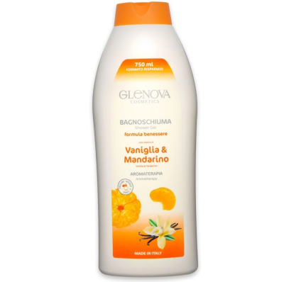 ГЛЕНОВА ИТАЛИАНСКИ ДУШ С ВАНИЛИЯ И МАНДАРИНА 750 МЛ