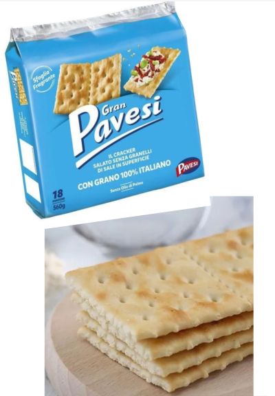 КРЕКЕРИ ГРАН ПАВЕСИ БЕЗ СОЛ 560 ГР /СИНИ/