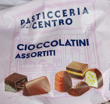 ШОКОЛАДОВИ БОНБОНИ ПАСТИЧЕРИА ДЕЛ ЦЕНТРО ЧОКОЛАТИНИ АСОРТИ 500 ГР