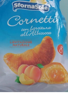 КРОАСАНИ СФОРНАСОЛЕ С КАЙСИЯ 8 БР В ПАКЕТ