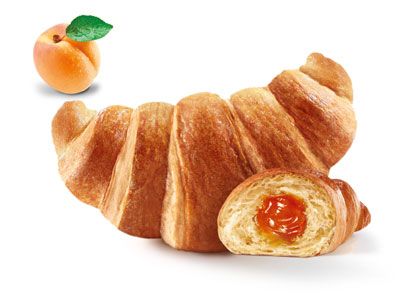 КРОАСАНИ СФОРНАСОЛЕ С КАЙСИЯ 8 БР В ПАКЕТ