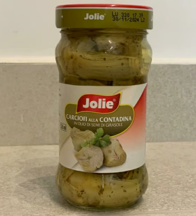 МАРИНОВАНИ КАРЧОФИ ДЖОЛИ В СЛЪНЧОГЛЕДОВО ОЛИО  290 ГР