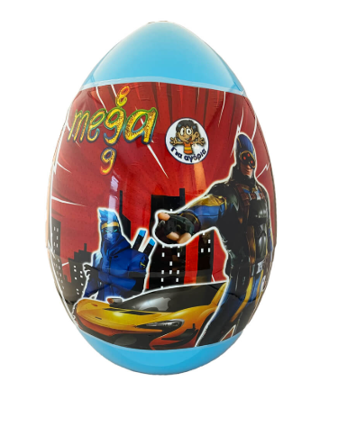 МАД МАКС ЩРАУСОВО ЯЙЦЕ С ИГРАЧКА ИЗНЕНАДА ЗА МОМЧЕТА /СИНЬО/