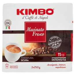 КАФЕ КИМБО МАКИНАТО ФРЕСКО 500 ГР /ЧЕРВЕНО/