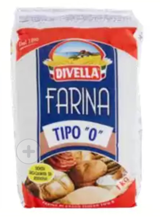 ИТАЛИАНСКО БРАШНО ДИВЕЛА ФАРИНА КЛАС 0 1000 ГР