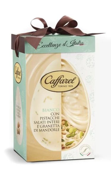 ЩРАУСОВО ЯЙЦЕ СЪС ИЗНЕНАДА ЗА ВЕЛИКДЕН С БЯЛ ШОКОЛАД ШАМ ФЪСТЪК И БАДЕМИ 320 ГР